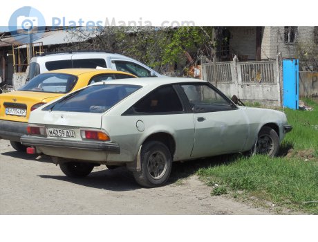м 4259 ДЦ, Opel Manta