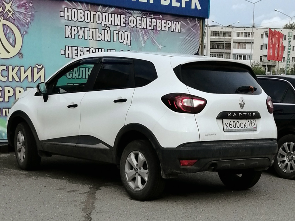 к 600 ск 196, Renault Kaptur 1st gen (HHA), 2016–2022
