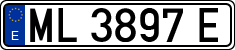 License plates of Spain, 1971 year series