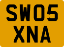 License plate of the United Kingdom, 2001 year system