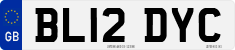 License plate of the United Kingdom, 2001 year system