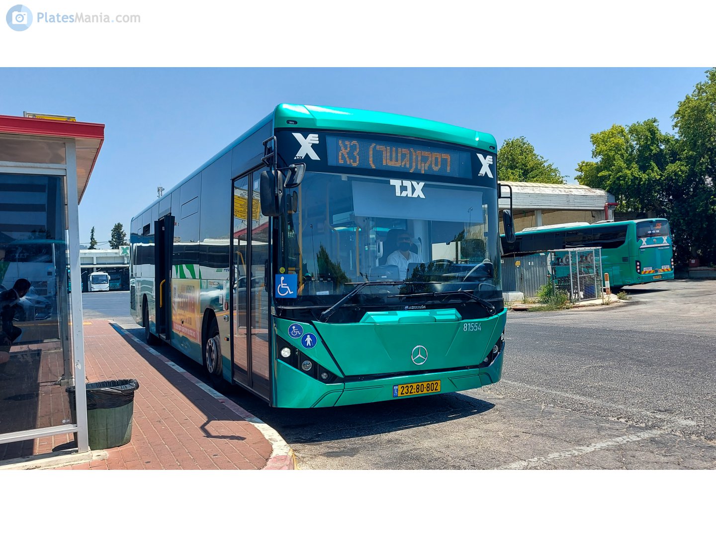 232-80-802, Merkavim Pioneer 3465 Pioneer (Mercedes-Benz OC500LE)