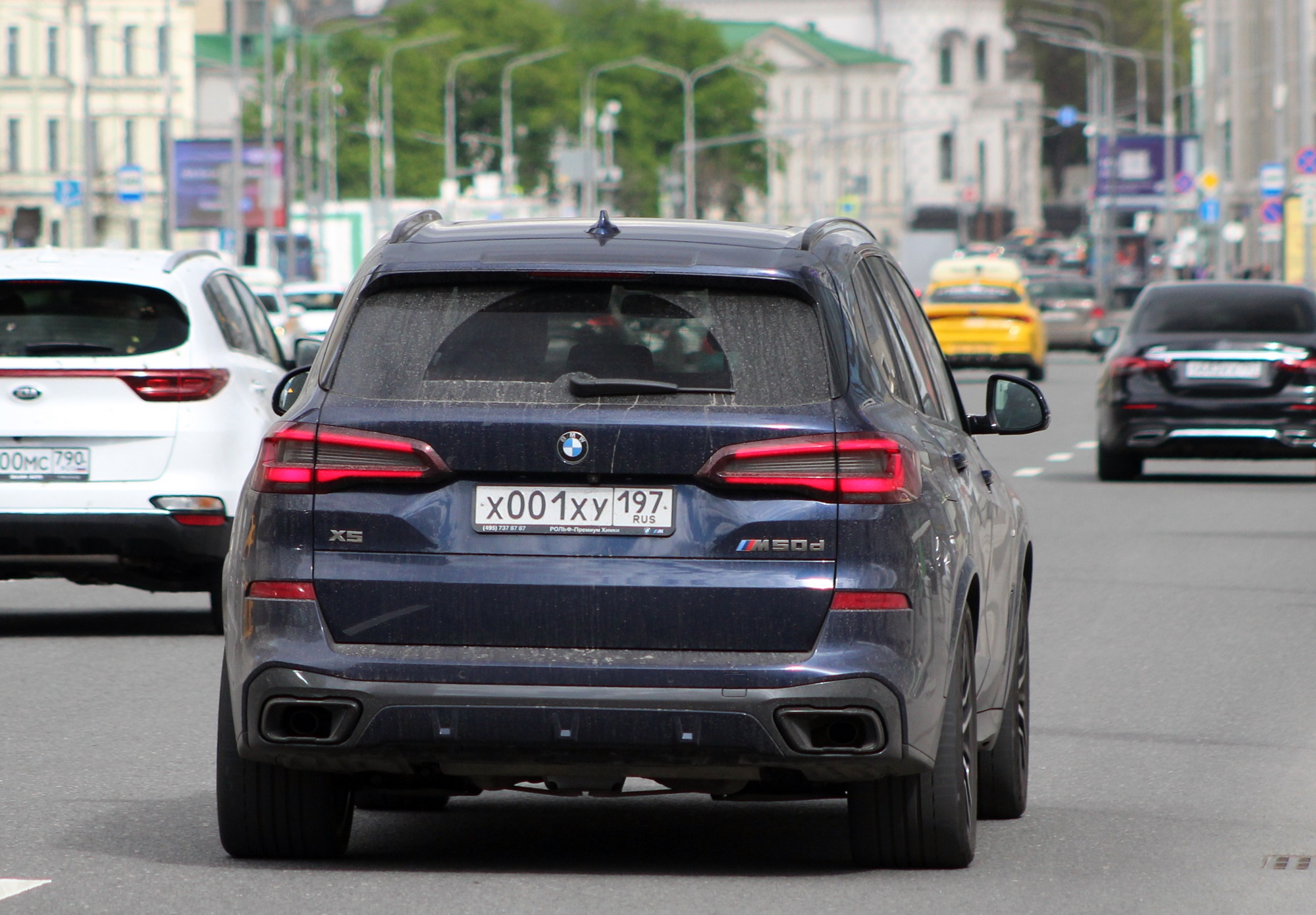 х 001 ху 197, BMW X5 4th gen (G05), 2018–2023