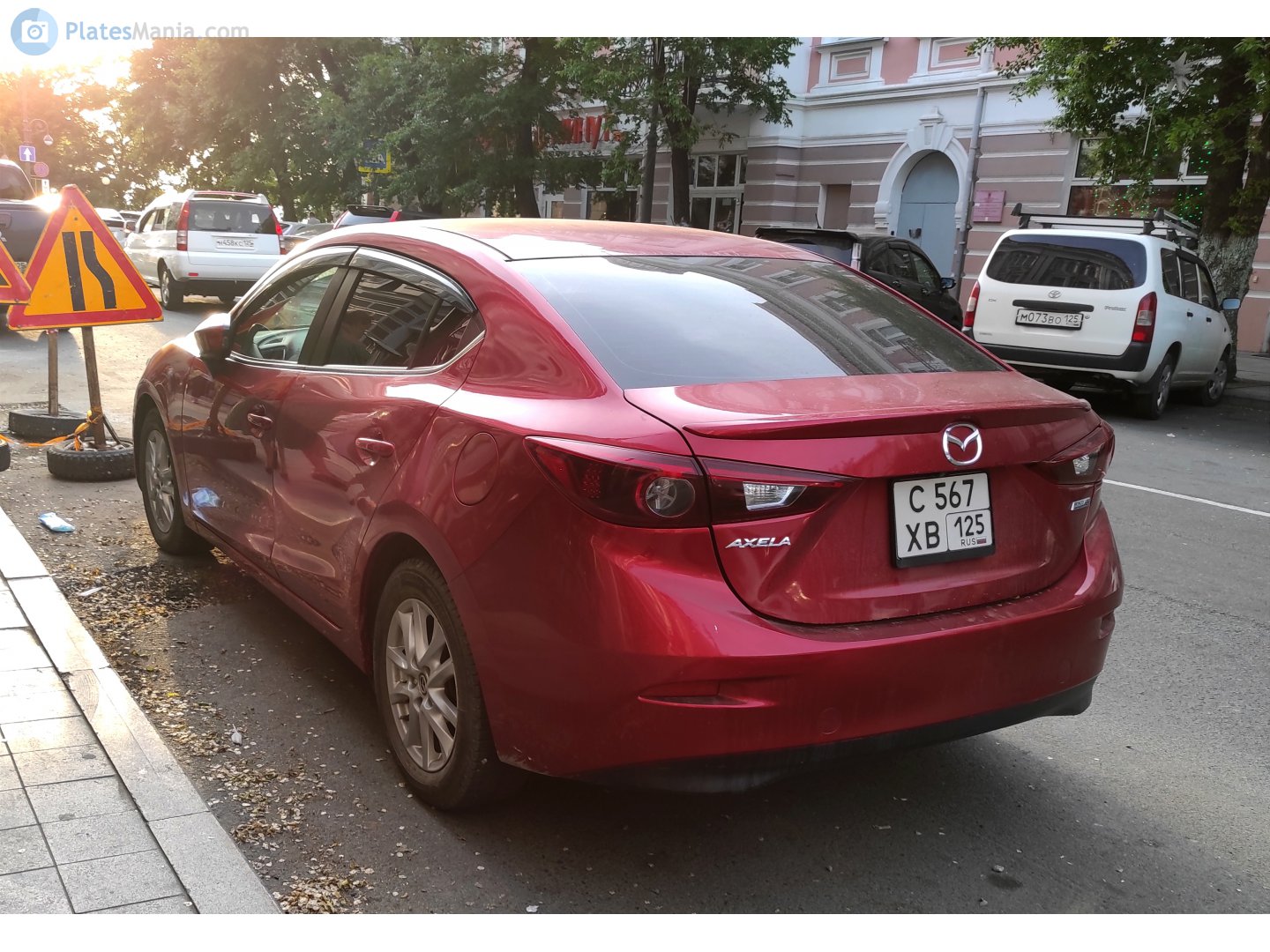 с 567 хв 125, Mazda Axela 3rd gen Sedan (BM), 2013–2018