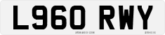 License plate of the United Kingdom, 1983 year system