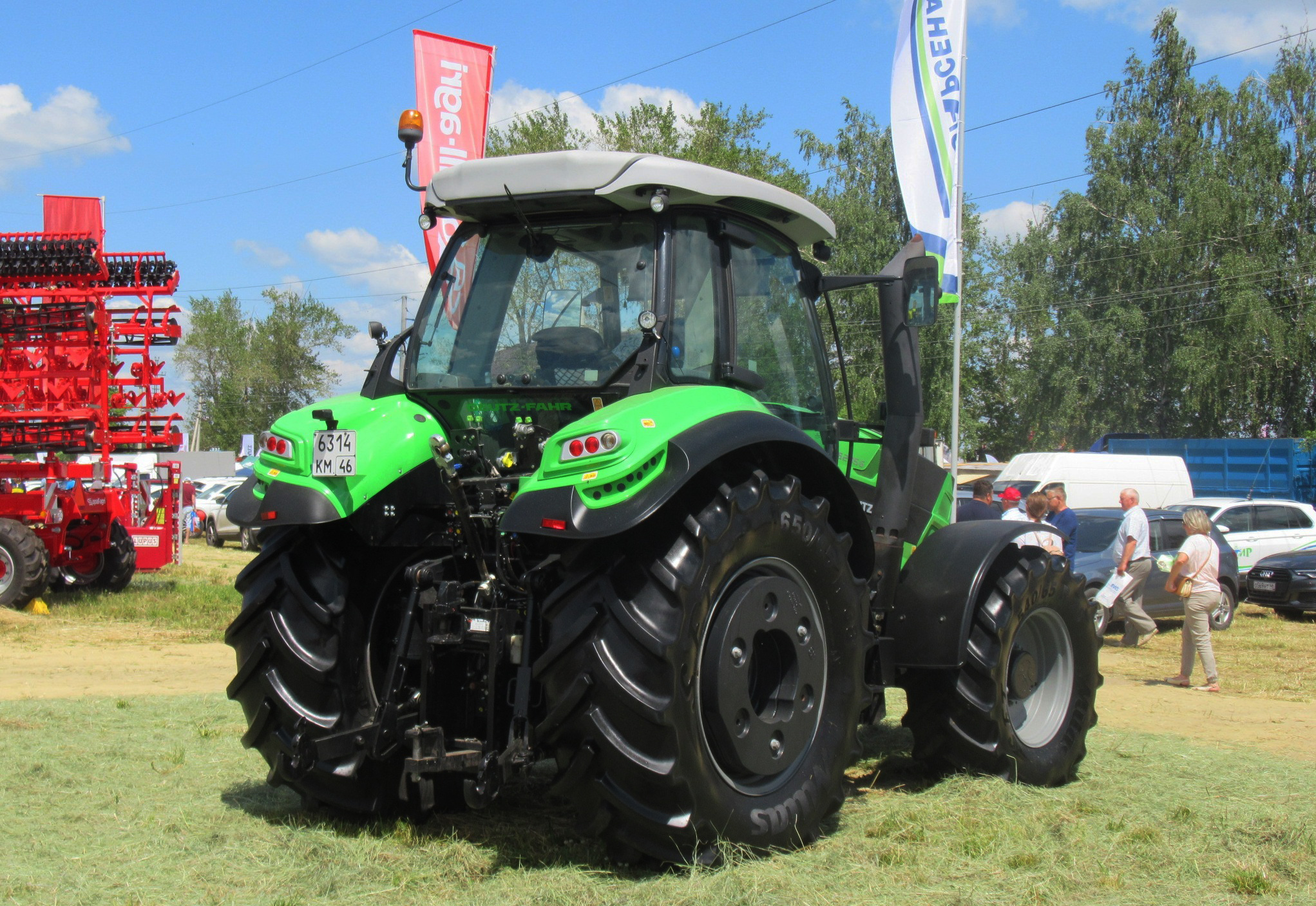 6314 км 46, Deutz-Fahr (SAME Deutz-Fahr) Agrotron 