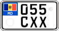 License plate of Moldova, Motorcycles (2015)