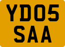 License plate of the United Kingdom, 2001 year system