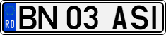 License plate of Romania, Regular plates