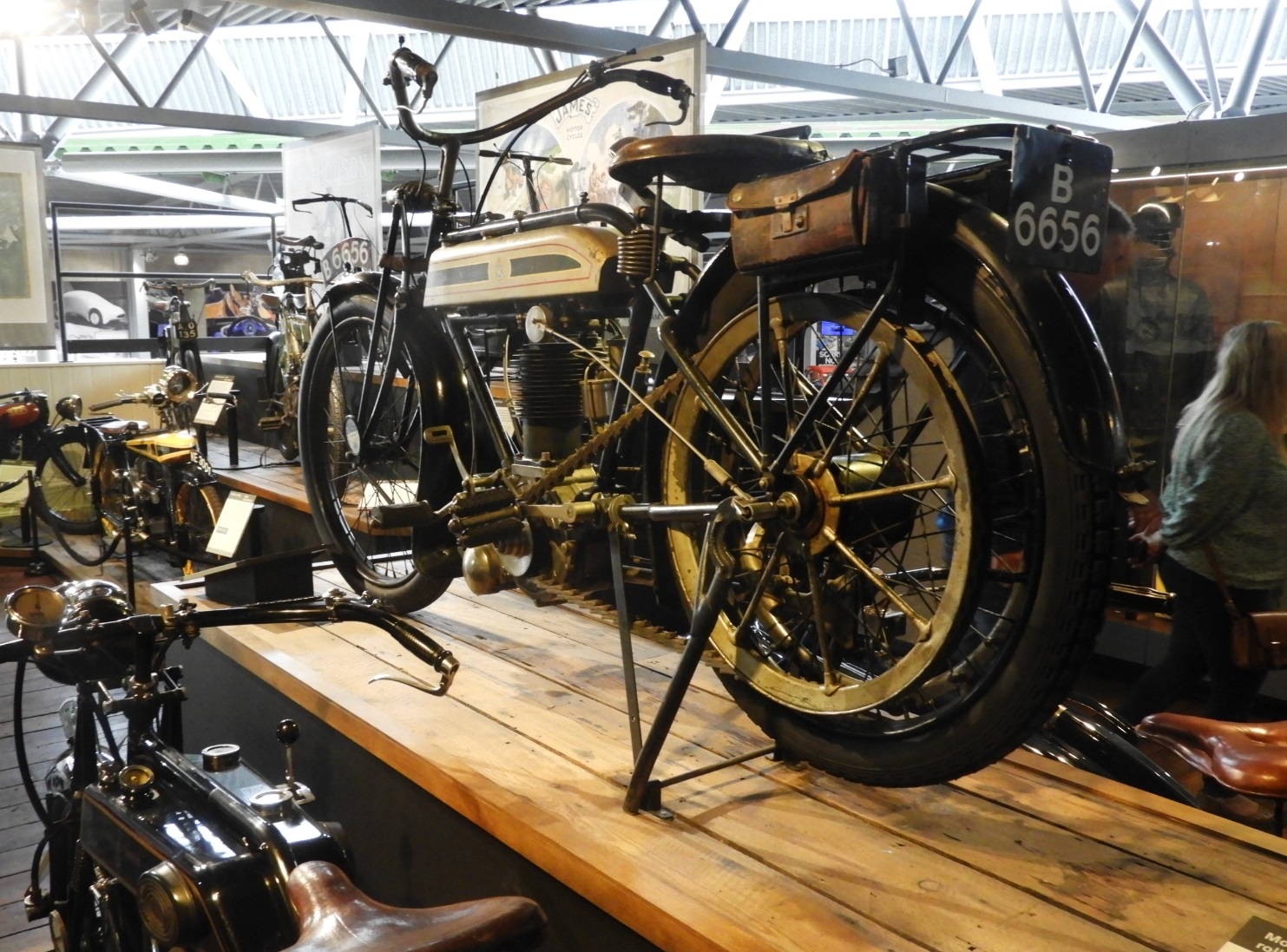 B6656, Triumph Motorcycles Model P 