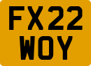 License plate of the United Kingdom, 2001 year system