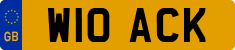 License plate of the United Kingdom, 1983 year system