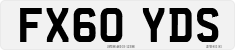 License plate of the United Kingdom, 2001 year system
