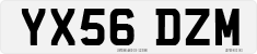 License plate of the United Kingdom, 2001 year system