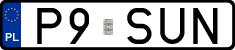 License plates of Poland, Vanity Plates