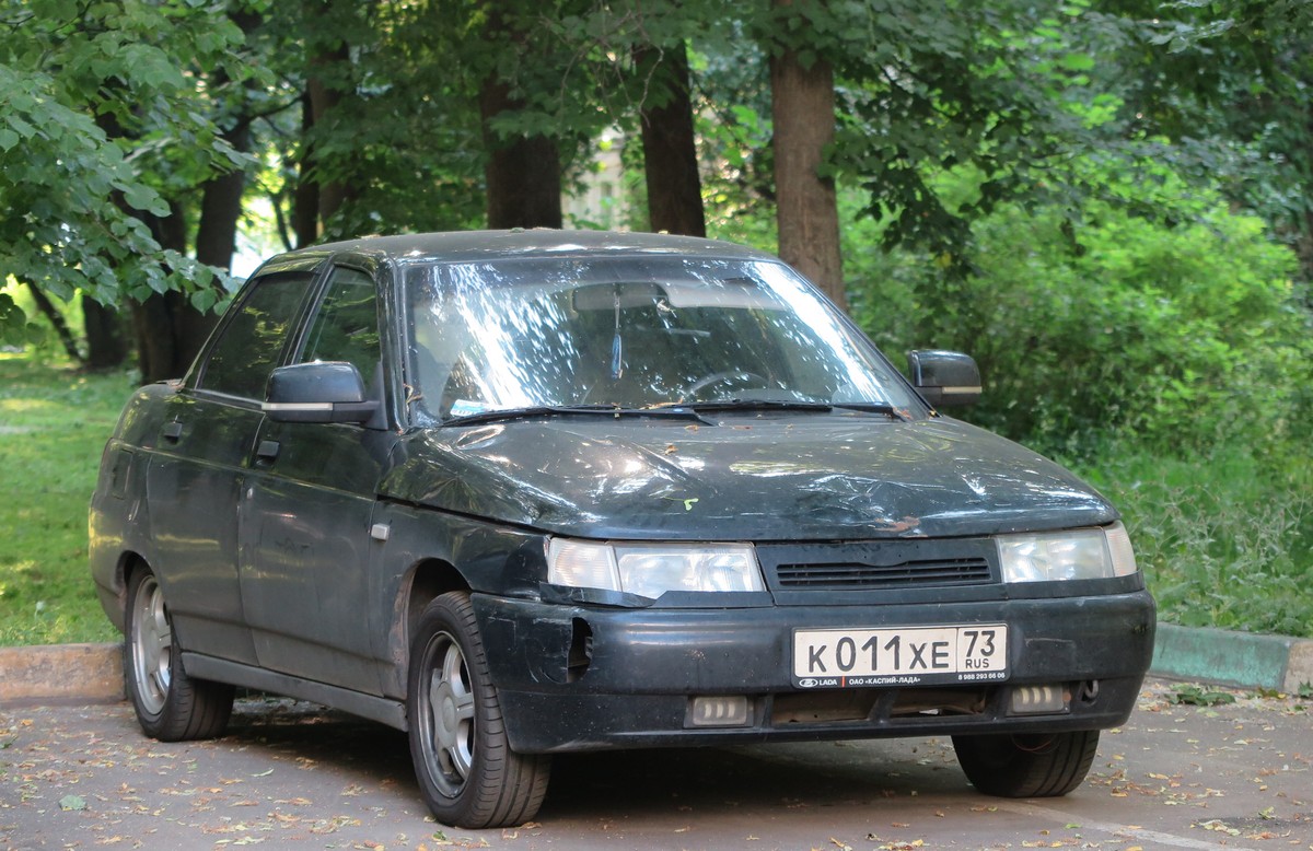 к 011 хе 73, Lada (VAZ) 2110 2110 Sedan, 1995–2007 (–2014 for others)