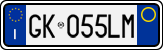 License plate of Italy, Cars (1994 year series)