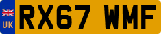 License plate of the United Kingdom, 2001 year system