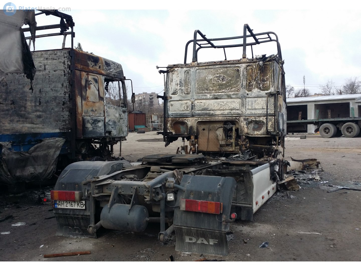 AH 2167 KB, DAF XF 3rd gen (XF105), 2006–2020