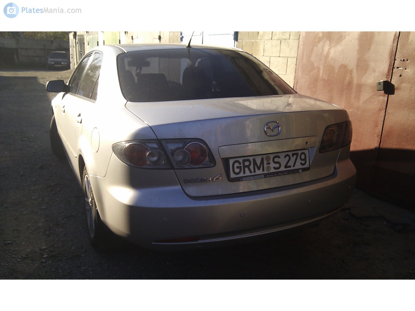 GRM S 279, License plate without vehicle 