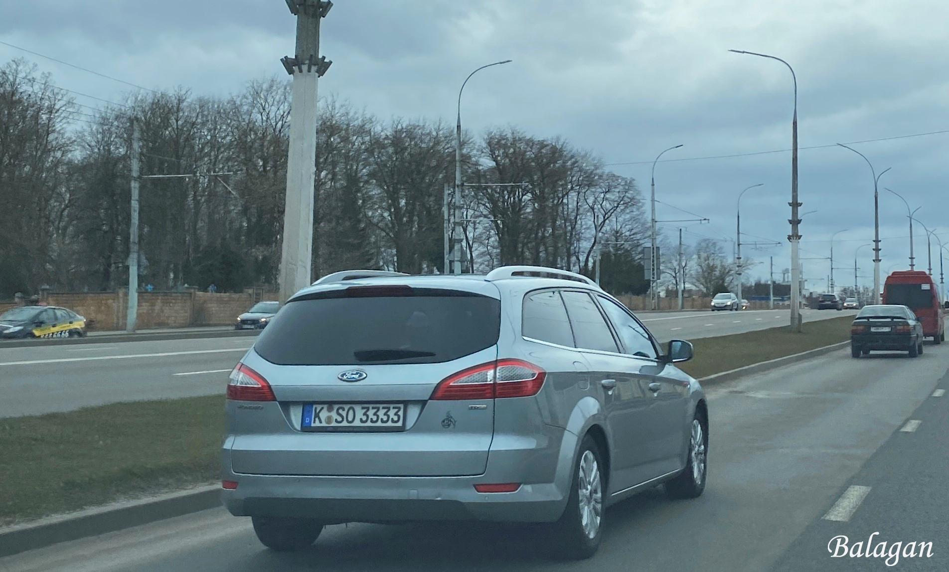 K SO 3333, Ford Mondeo 3rd gen Turnier Wagon (Mk4; CD345), 2007–2010