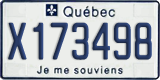 Quebec, Dealer (X123456)