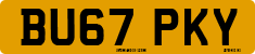 License plate of the United Kingdom, 2001 year system