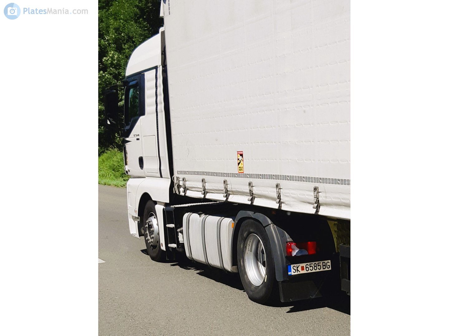 SK 6585 BG, MAN TGX 1st gen, facelift, 2012–2020