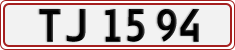 License plate of Denmark, Regular plates