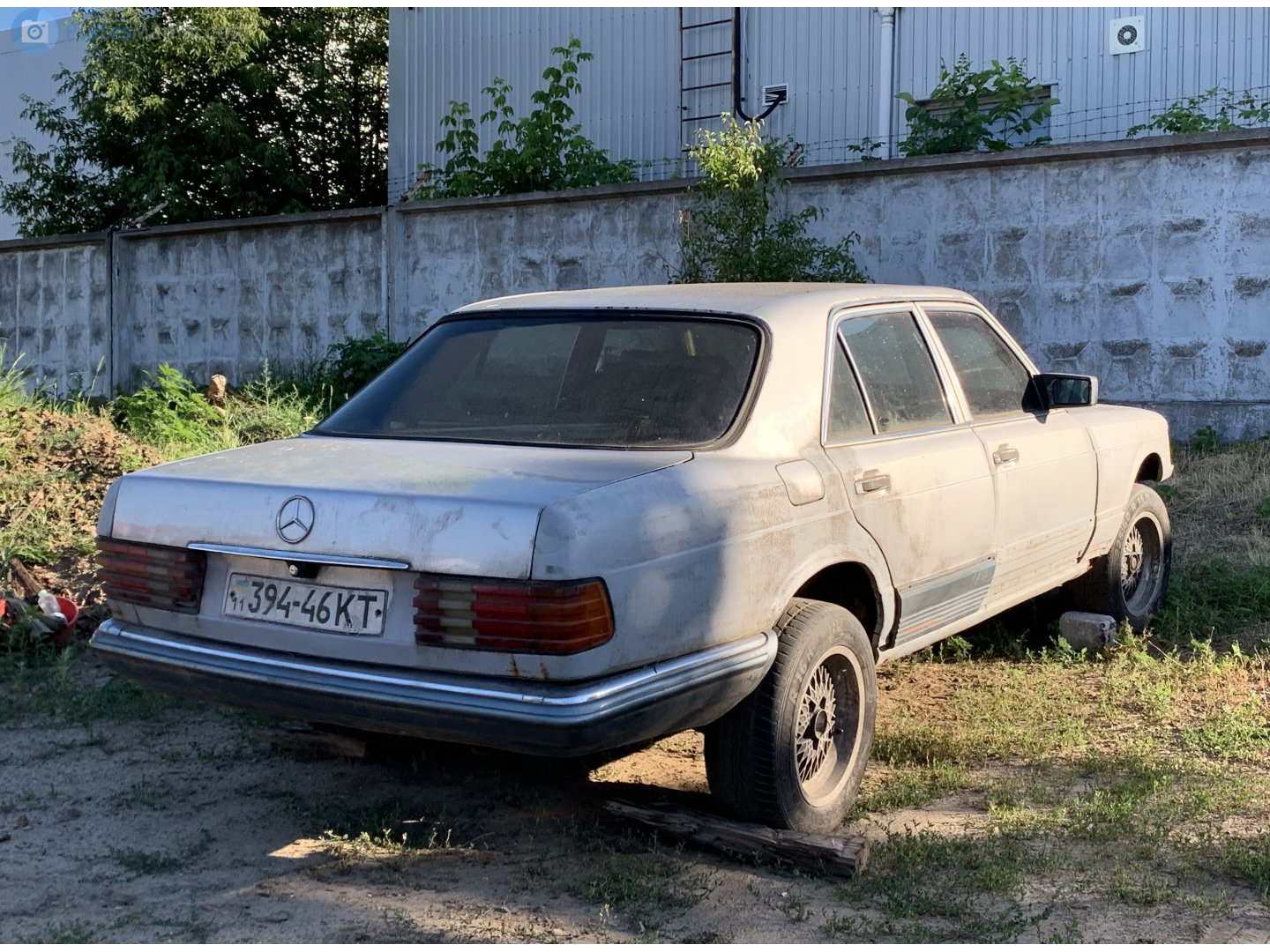11 394-46 KT, Mercedes-Benz S-Klasse 4th gen Sedan (W126/V126), 1979–1991