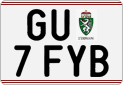 License plate of Austria, Regular plates
