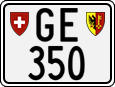 License plate of Switzerland, Motorcycles