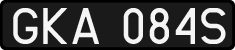 License plates of Poland, 1976 year system