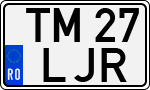 License plate of Romania, Regular plates