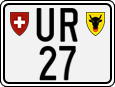 License plate of Switzerland, Motorcycles