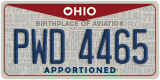 Ohio, ABC 1234