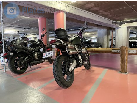 BX83, Triumph Motorcycles Scrambler