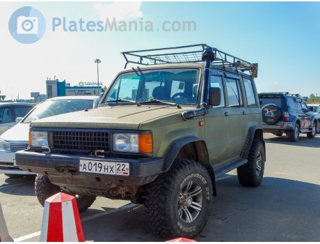 а019нх22, Isuzu Trooper