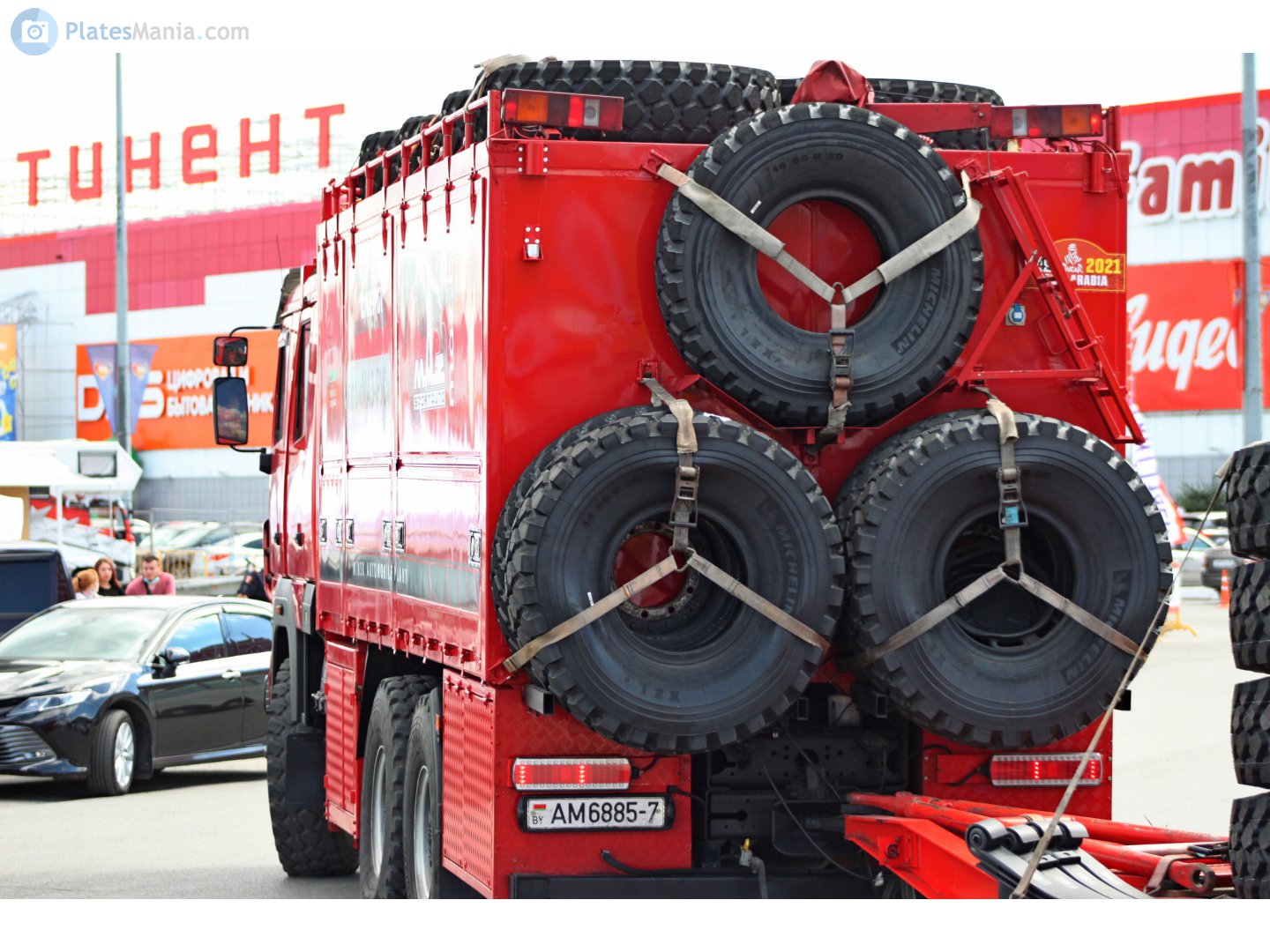 AM 6885-7, MAZ 6317 1st gen, 1991–