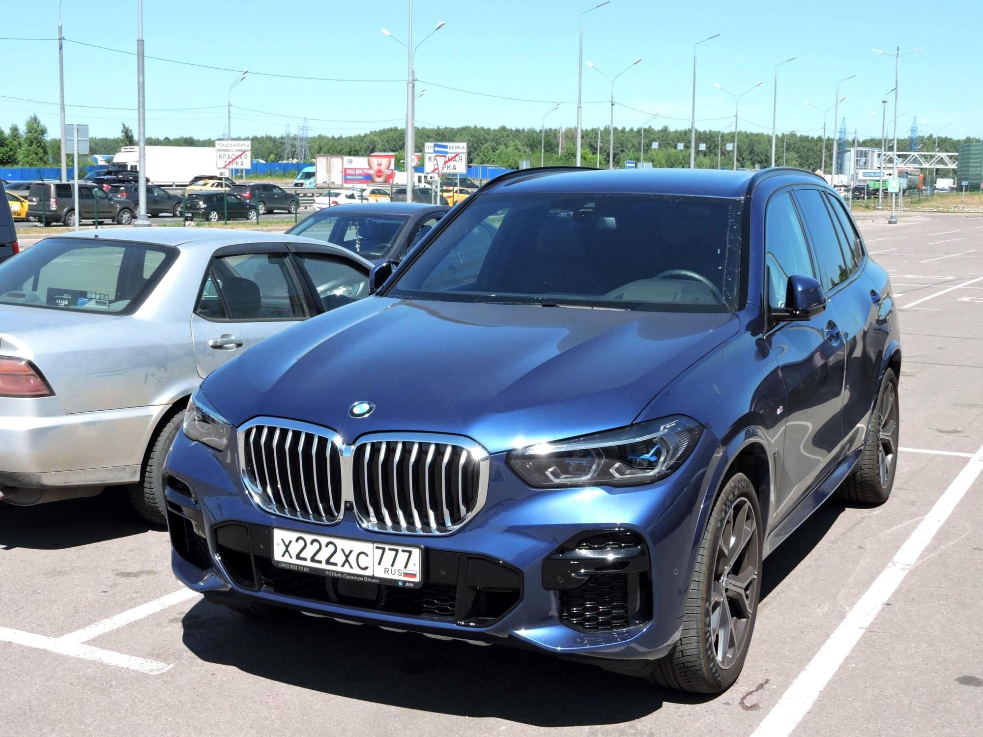 х 222 хс 777, BMW X5 4th gen (G05), 2018–2023