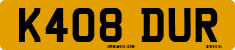 License plate of the United Kingdom, 1983 year system