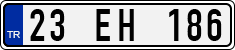 License plate of Turkey, Regular plates