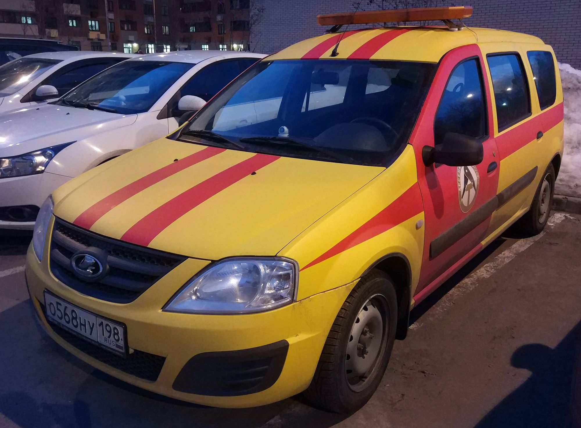 о 568 ну 198, Lada (VAZ) Largus 1st gen R90 (KS0/RS0), 2012­–2020