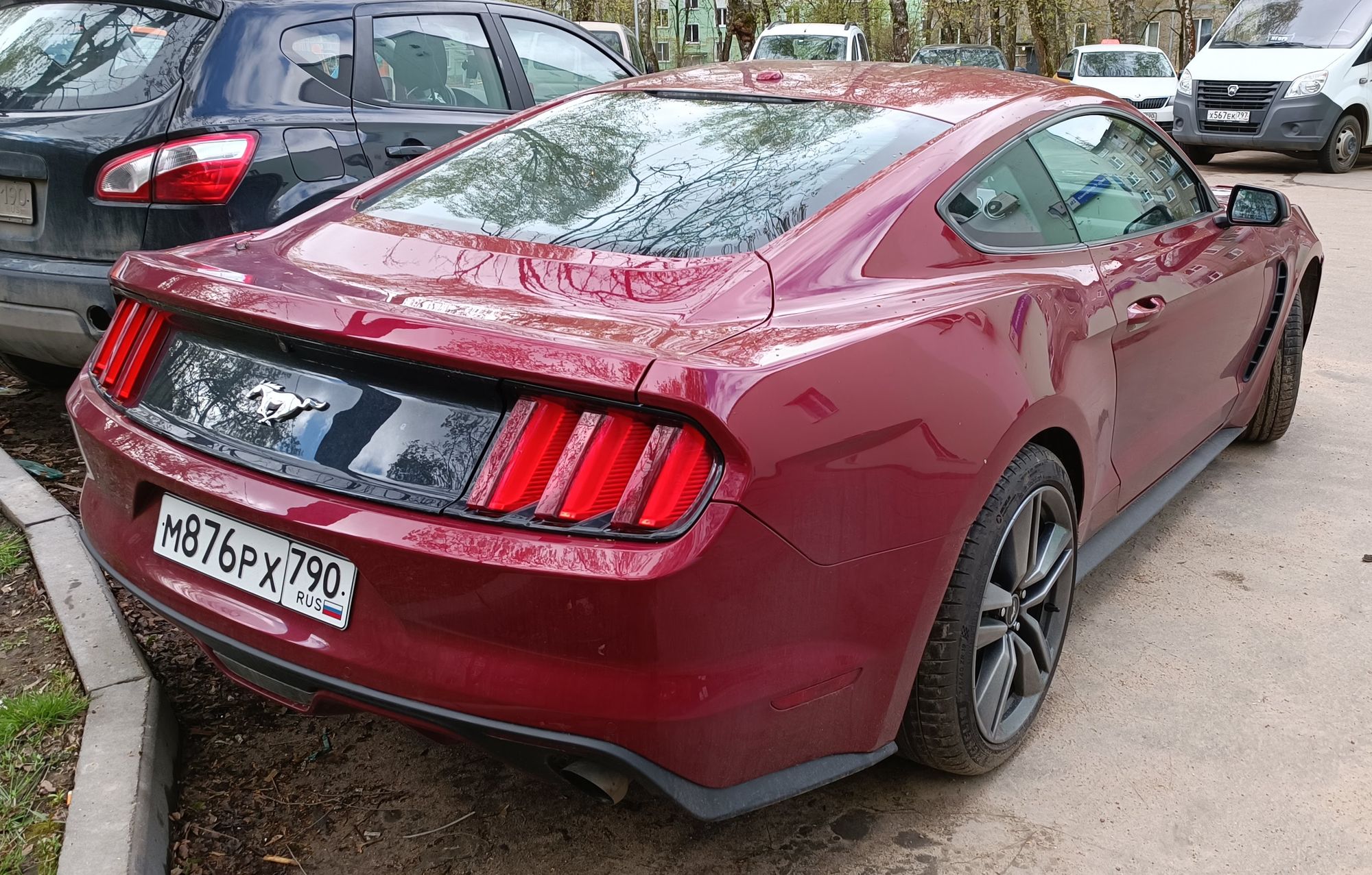 м 876 рх 790, Ford Mustang 6th gen 2-door Coupé (S550), 2014–2017