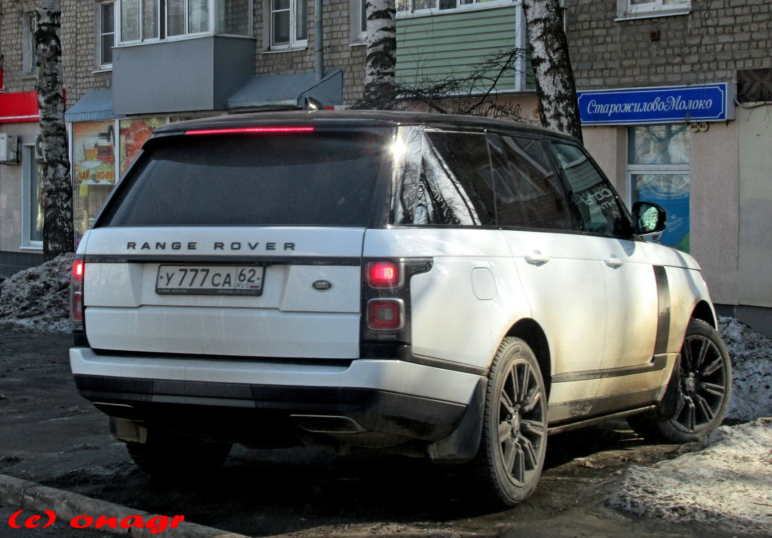 у 777 са 62, Land Rover Range Rover 4th gen (L405), facelift, 2017–2022
