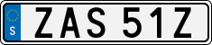 License plate of Sweden, Regular plates