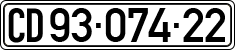 License plate of Israel, Diplomatic