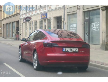 EV 66055, Tesla Model 3