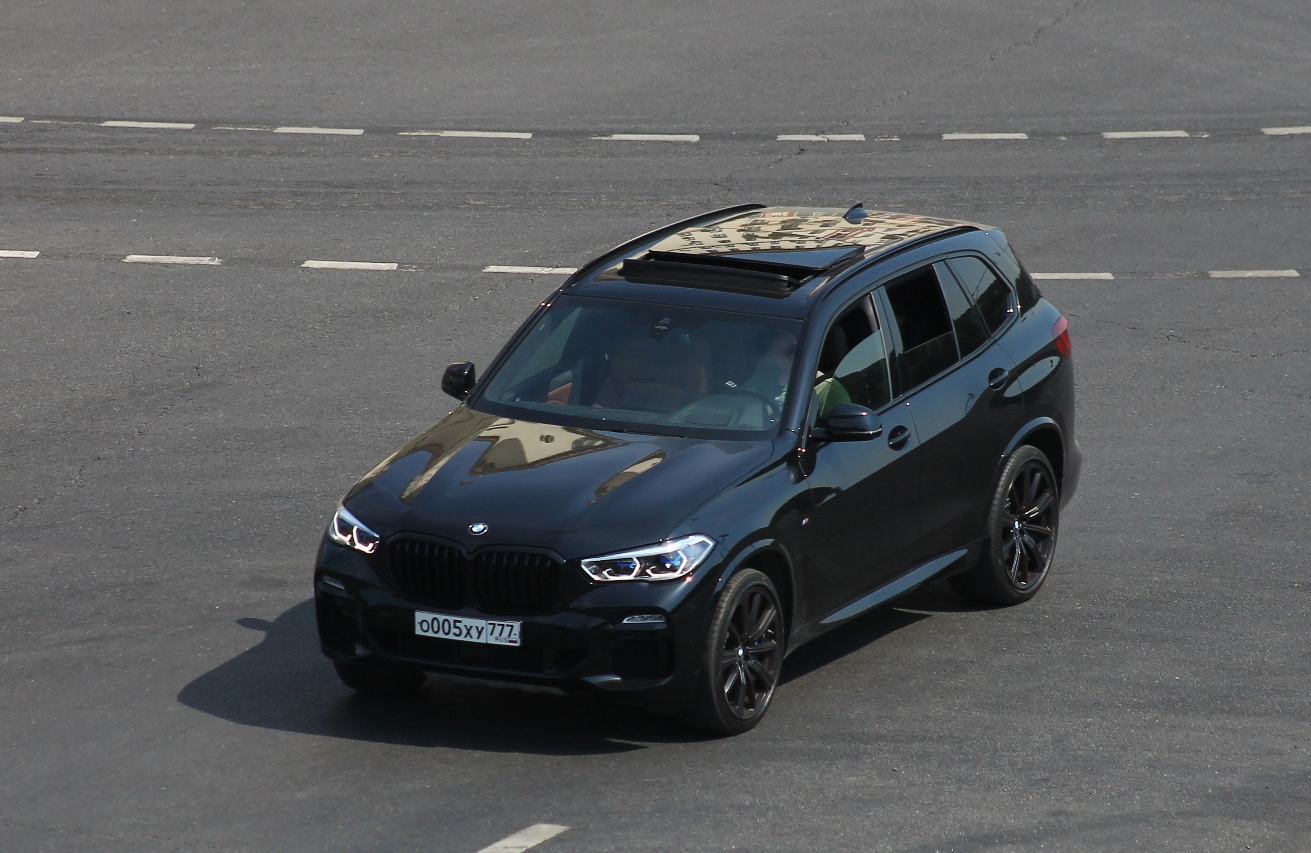 о 005 ху 777, BMW X5 4th gen (G05), 2018–2023