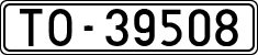 License plates of Spain, 1900 year series